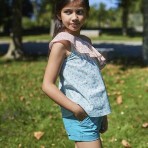 Conjunto Short Vichy Flores Moulin Rouge La Martinica