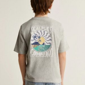 Camiseta Gris Scalpers