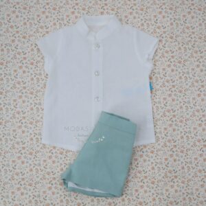 Conjunto Niño Verde Empolvado Baby & Kids