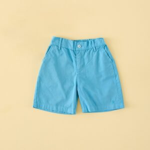 Bermuda Larga Tinte Turquesa Mi Canesu