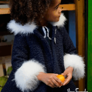 Abrigo Capa Marino Noma Fernandez