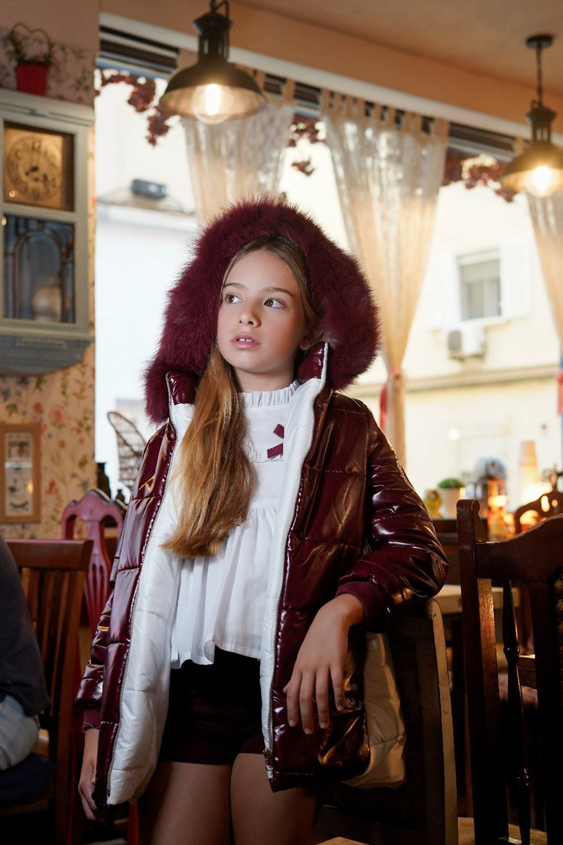 Abrigo Acolchado Burdeos Noma Fernandez - Imagen 3