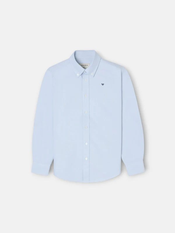 Camisa Niño Oxford Verde Silbon