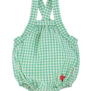 Baby Romper Vichy Verde Piupiuchick