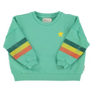 Sudadera Verde Multicolor Piupiuchick