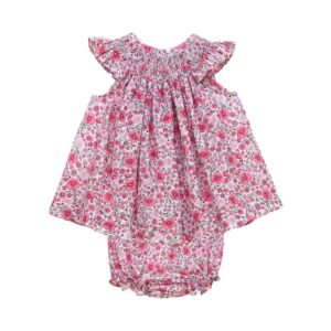 Jesusito Punto Smock Fucsia Tartaleta