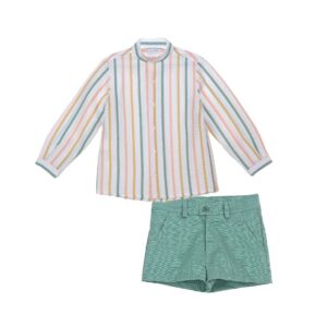 Conjunto Niño Rayas Masai Tartaleta