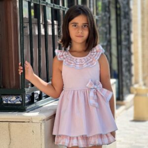 Vestido Vichy Rosa La Peppa