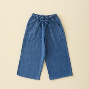 Pantalon Largo Ondas Denim Mi Canesu