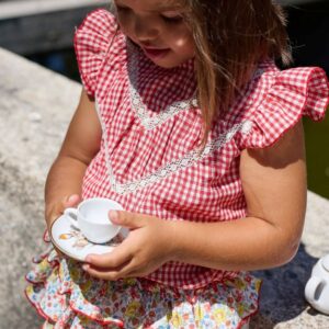 Conjunto Braguita Flores Rocio La Martinica