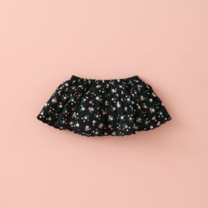 Minifalda Braguita Ondas Night Flowers Mi Canesu