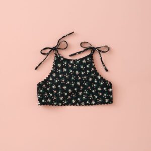 Top Espalda Cruzada Night Flowers Mi Canesu