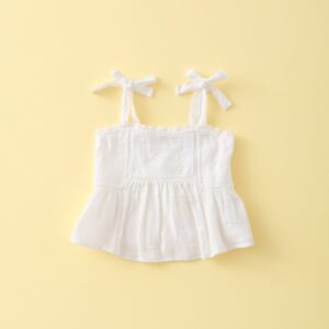 Top Bordados Blanco Mi Canesu