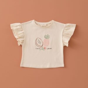 Camiseta Volantito Piña Mi Canesu